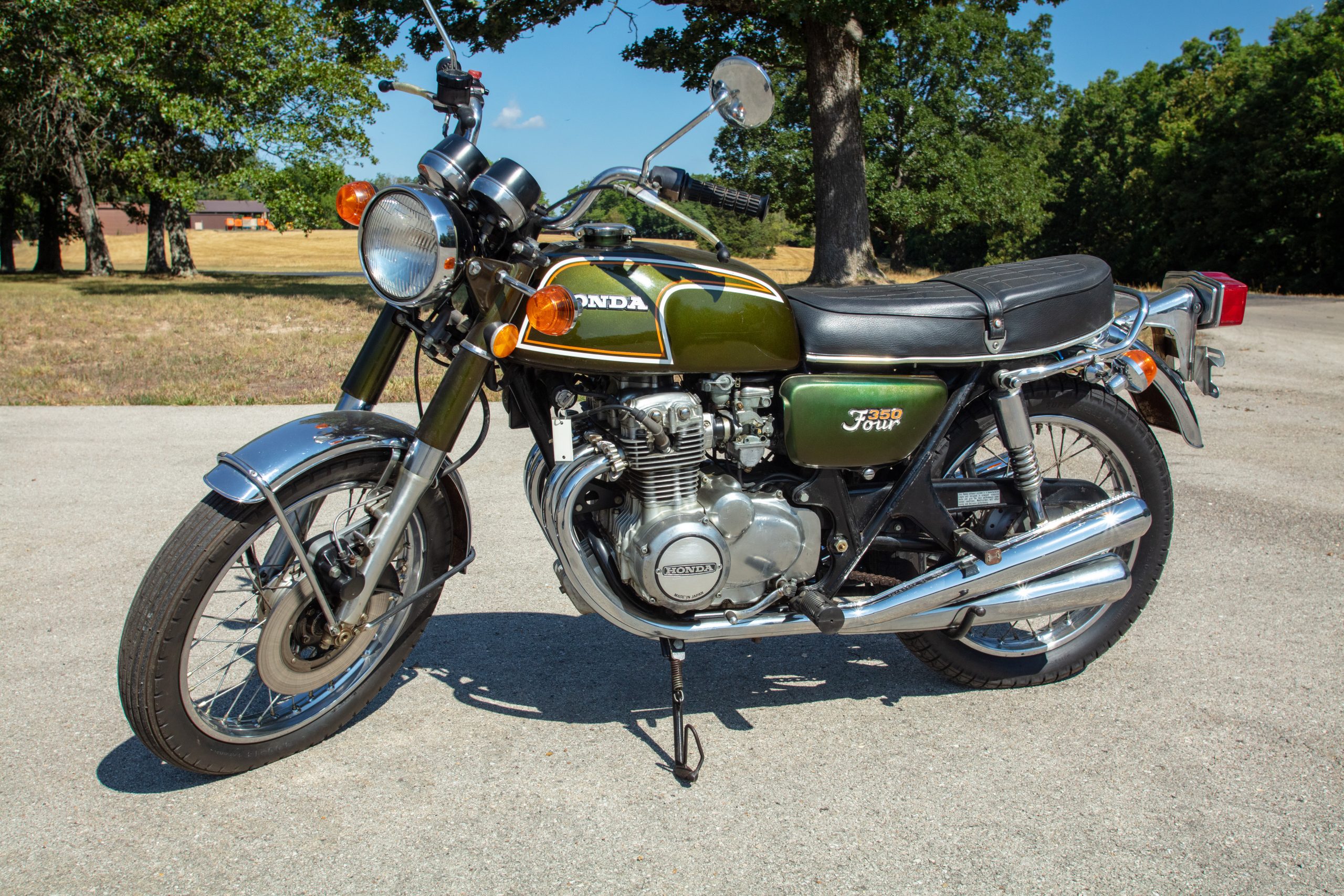 1973 Honda CB350F Motorcycle