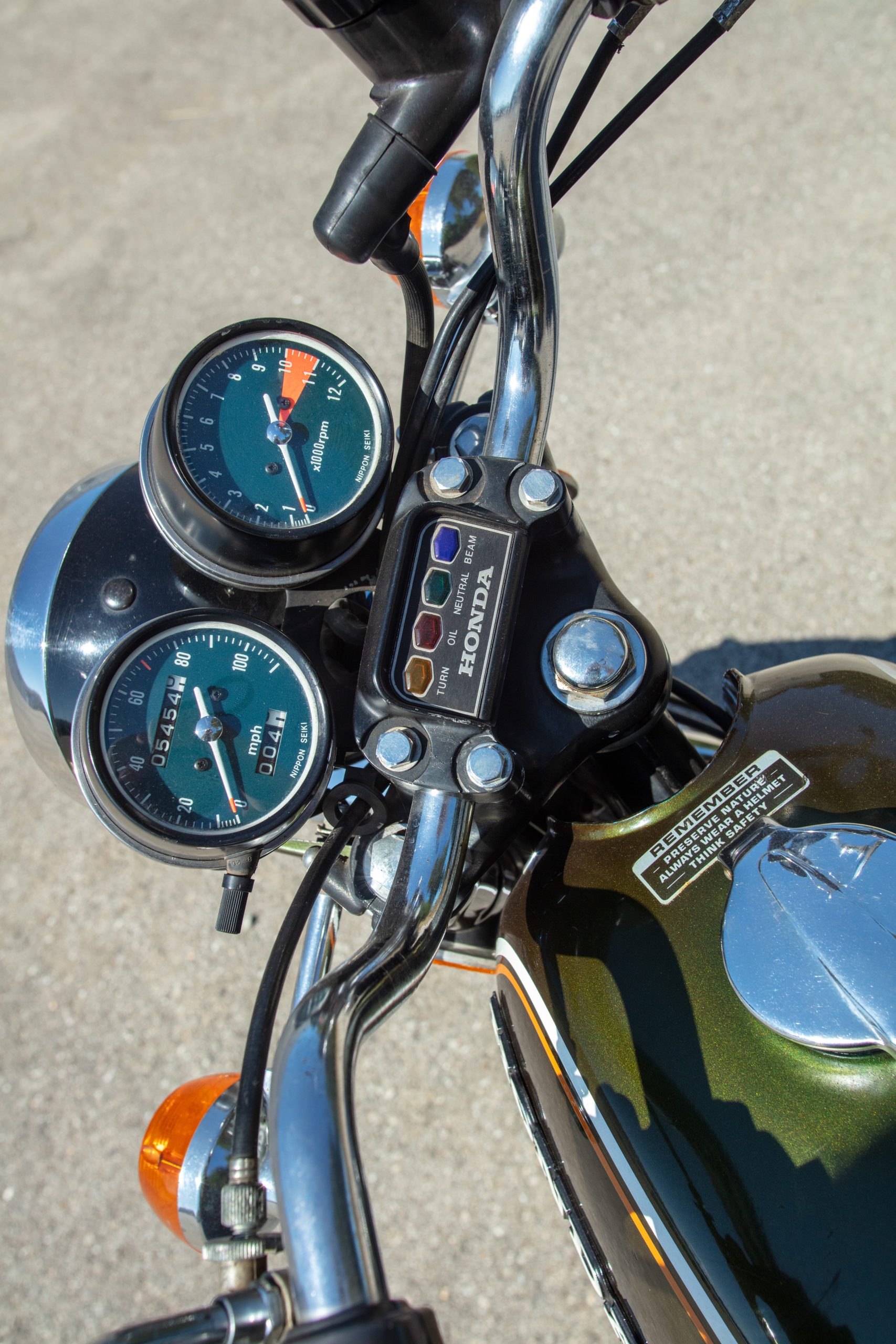 1973 Honda CB350F Motorcycle