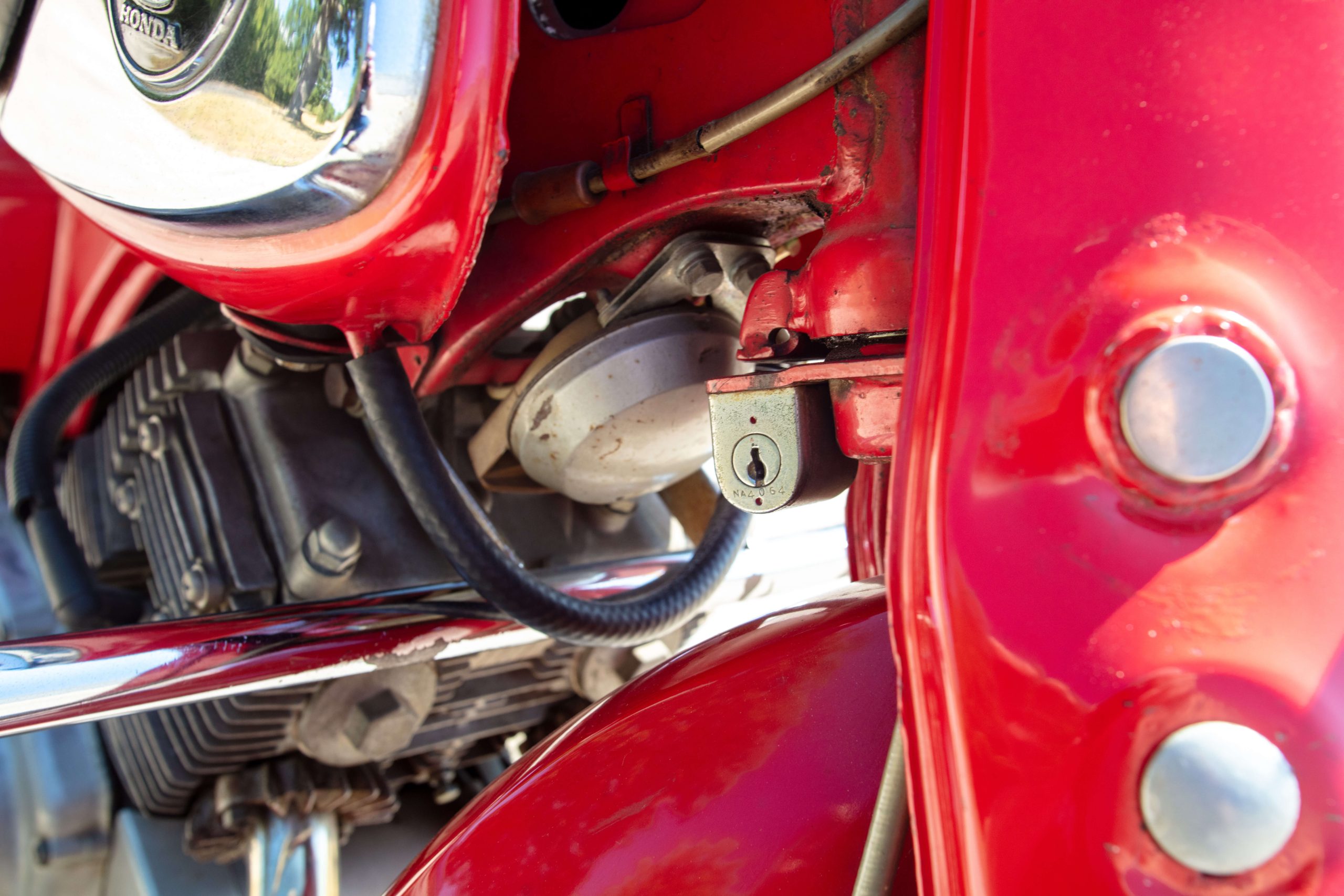 1967 Honda CA 160 Dream Motorcycle