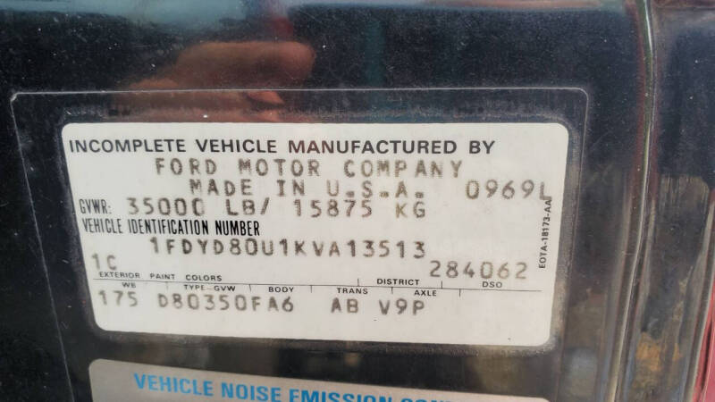 1989 Ford C-8000 Firetruck