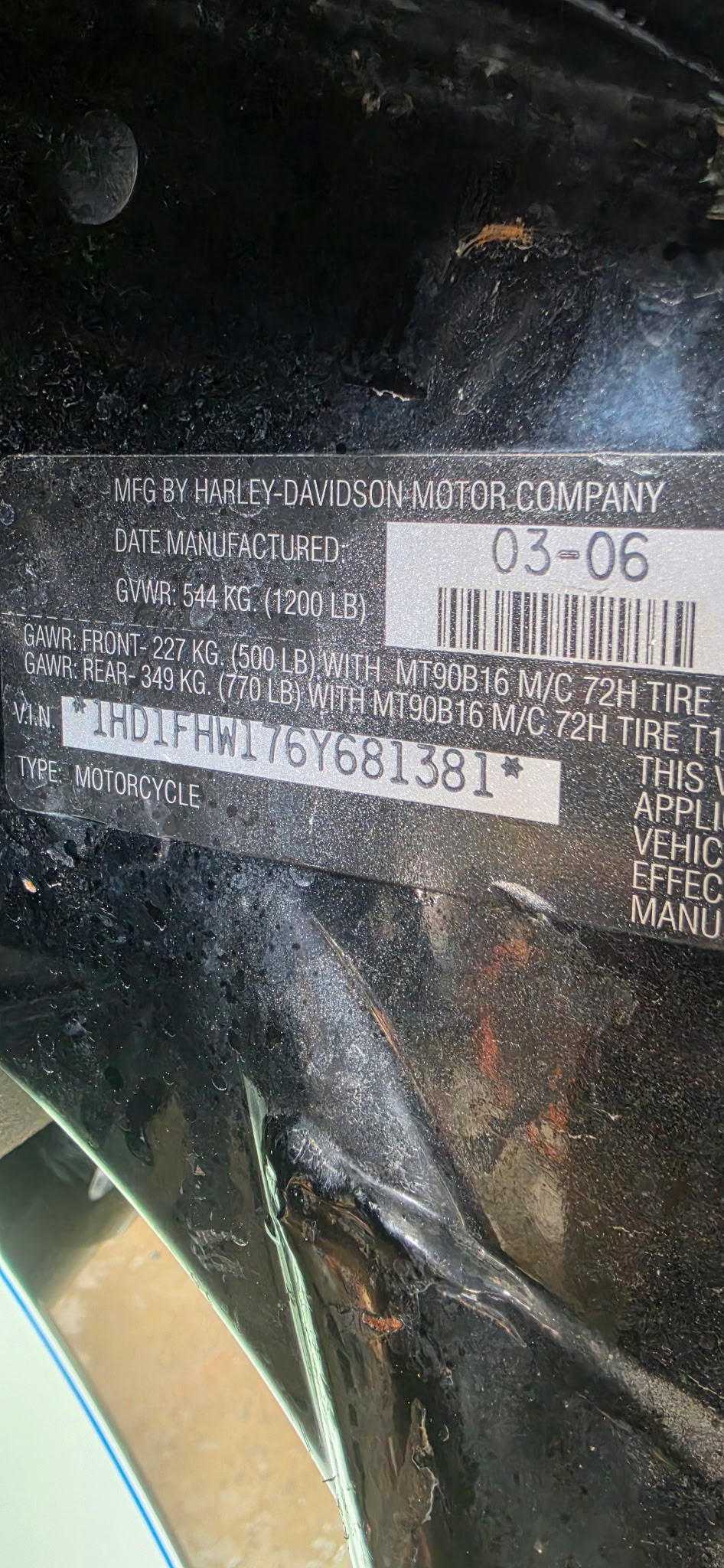 2006 Harley Davidson “Fallen Hero” Police Trike