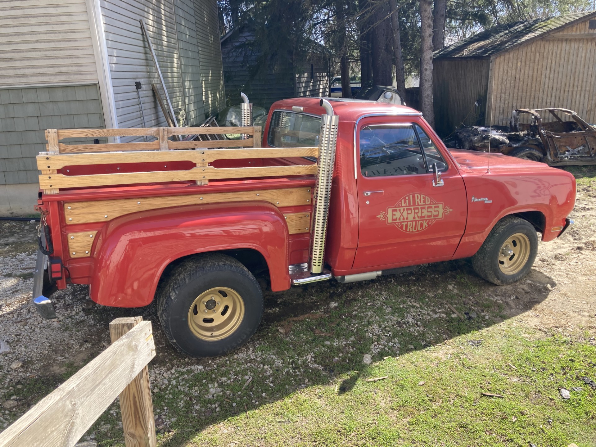 1979 Dodge D150 Adventurer Lil Red Express Pickup