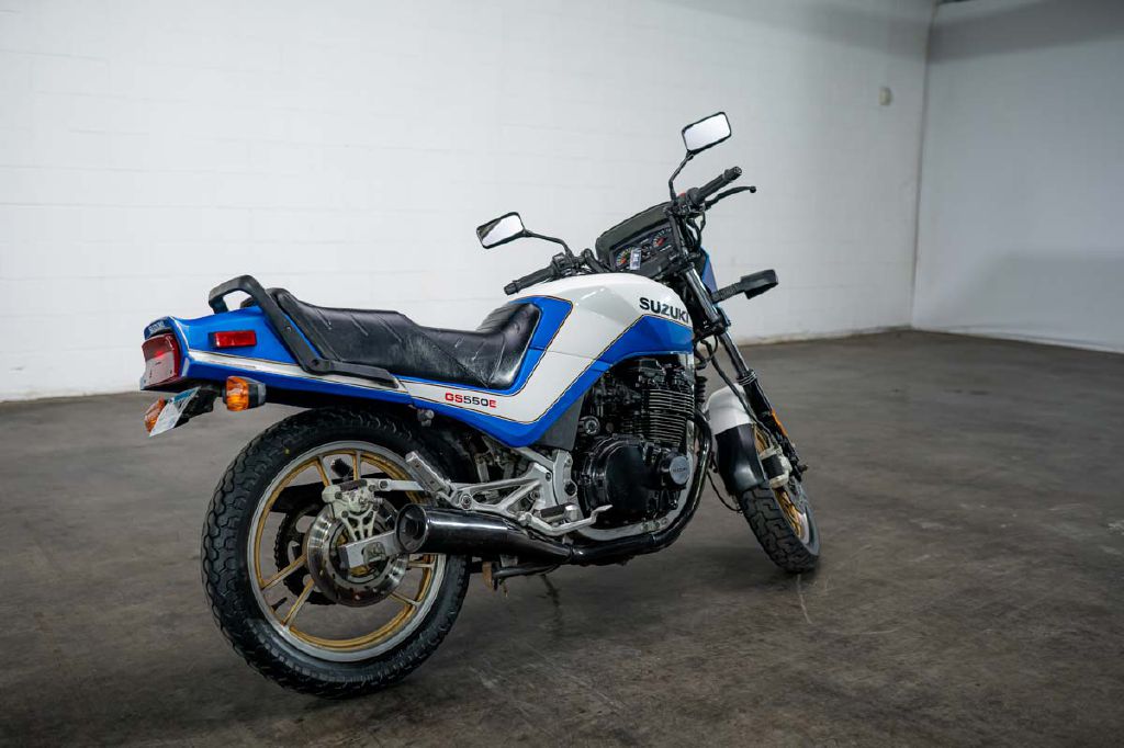 1985 Suzuki GS550E Motorcycle