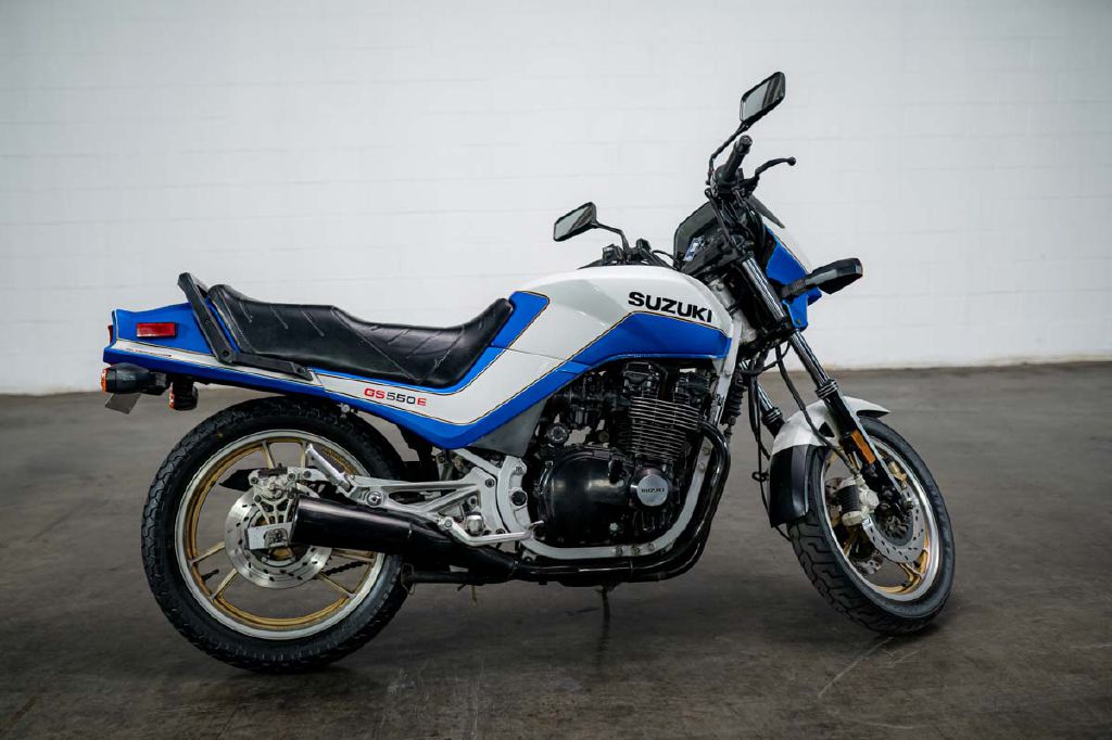 1985 Suzuki GS550E Motorcycle