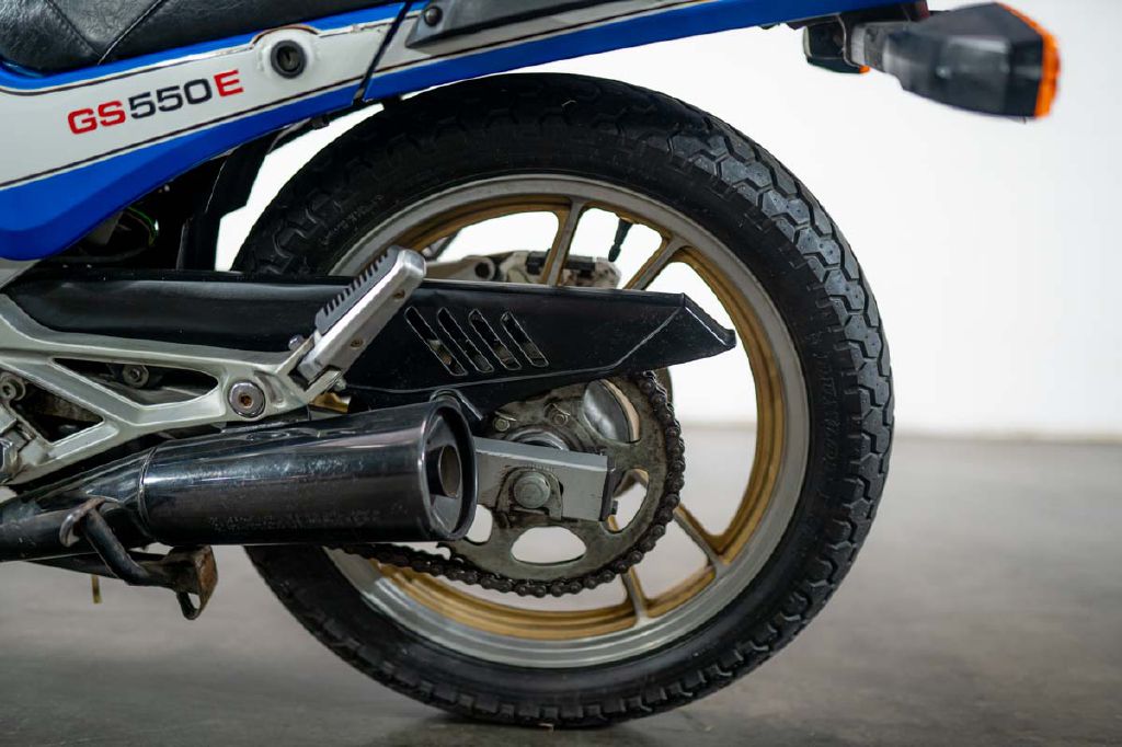 1985 Suzuki GS550E Motorcycle