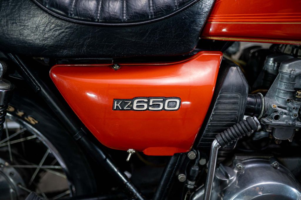 1978 Kawasaki KZ650 Motorcycle