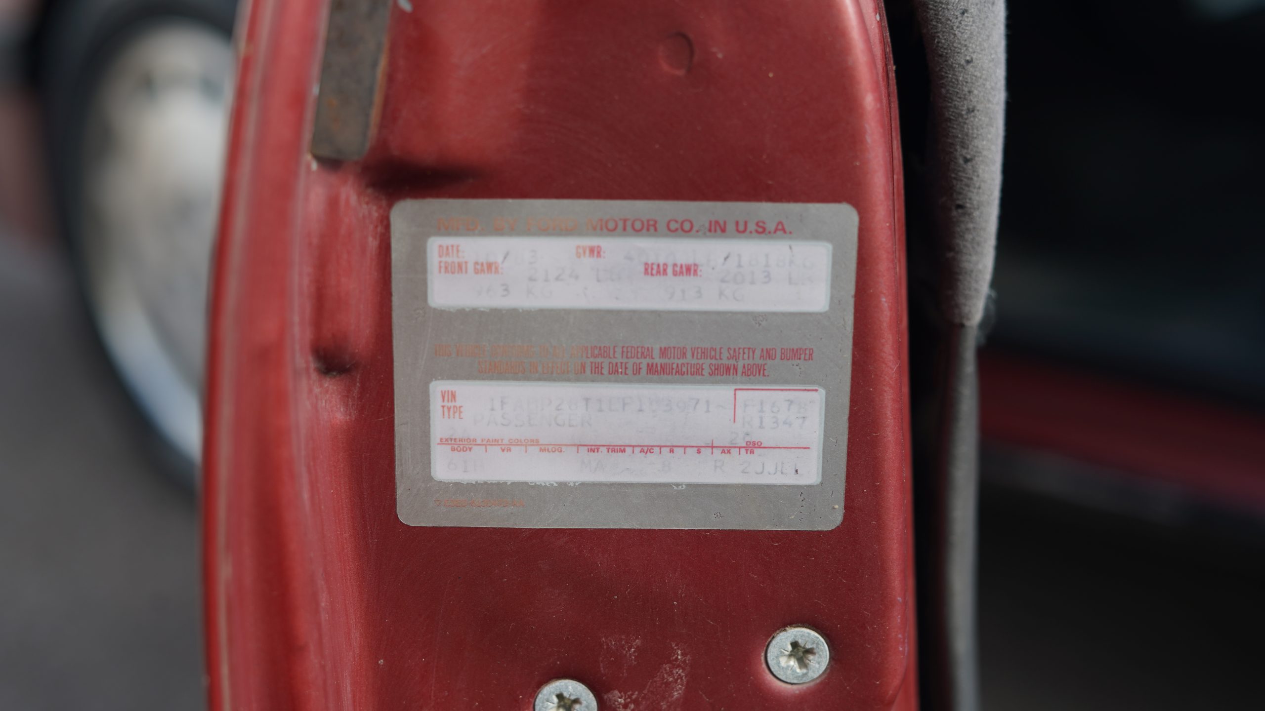 1984 Ford Mustang SVO