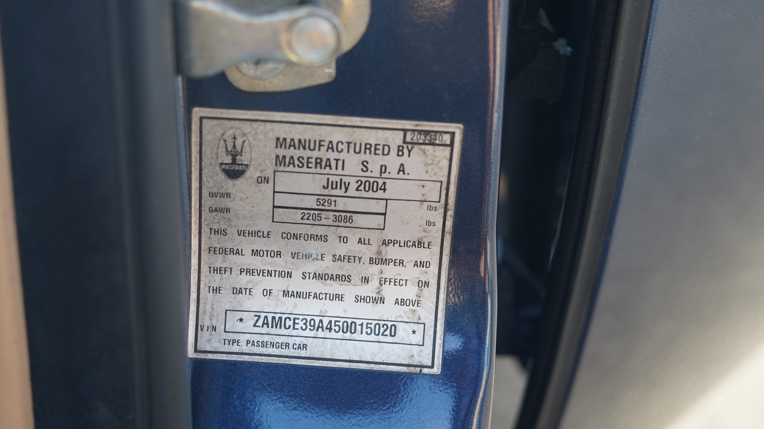 2005 Maserati Quattroporte