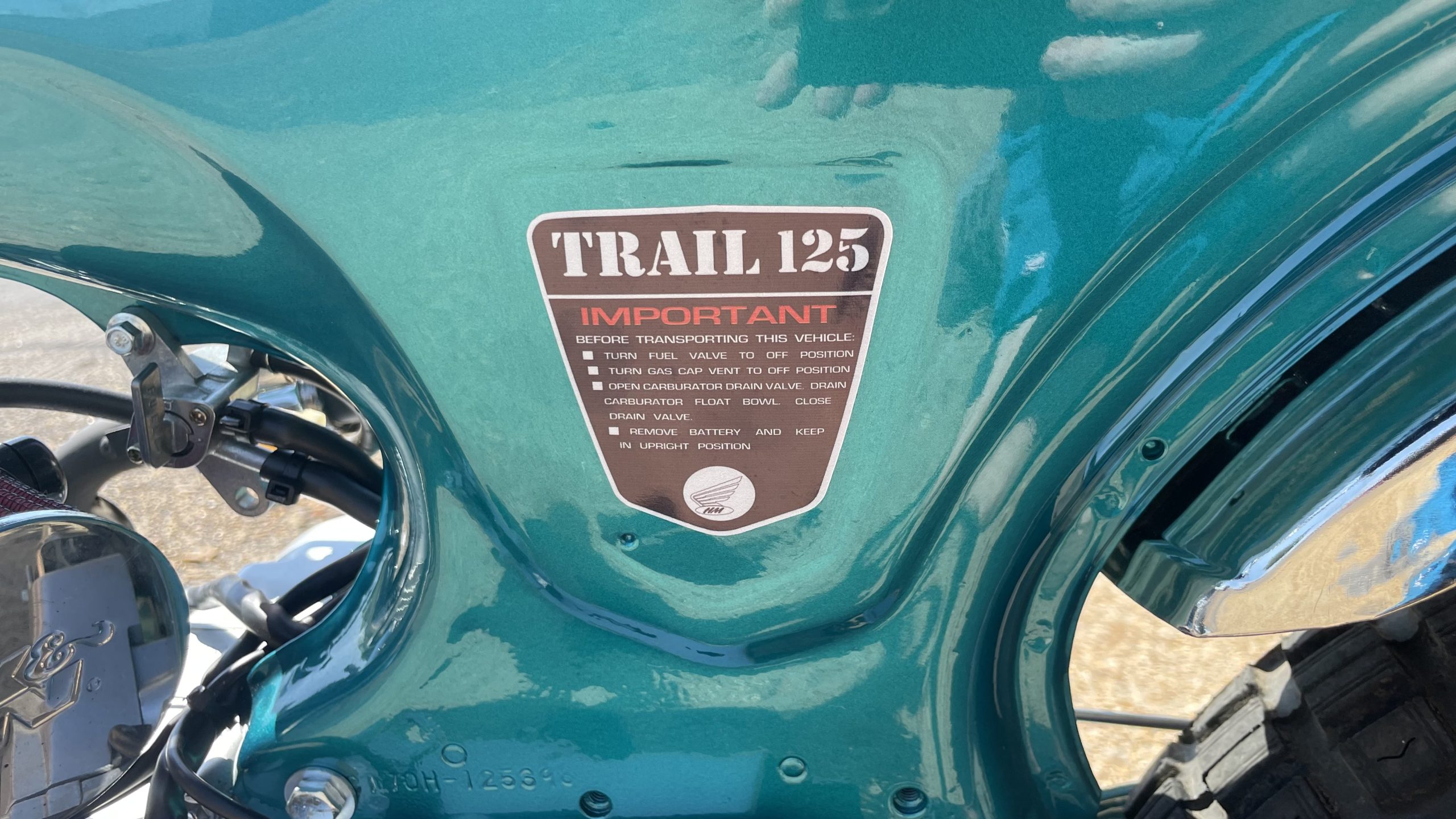 1970 Honda CT70H Motorcycle