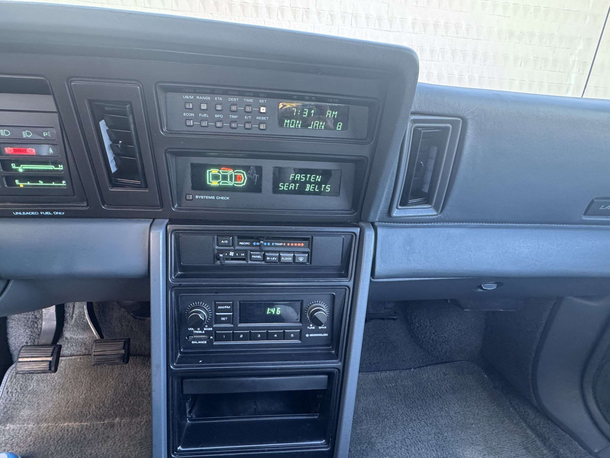 1986 Chrysler Laser XE