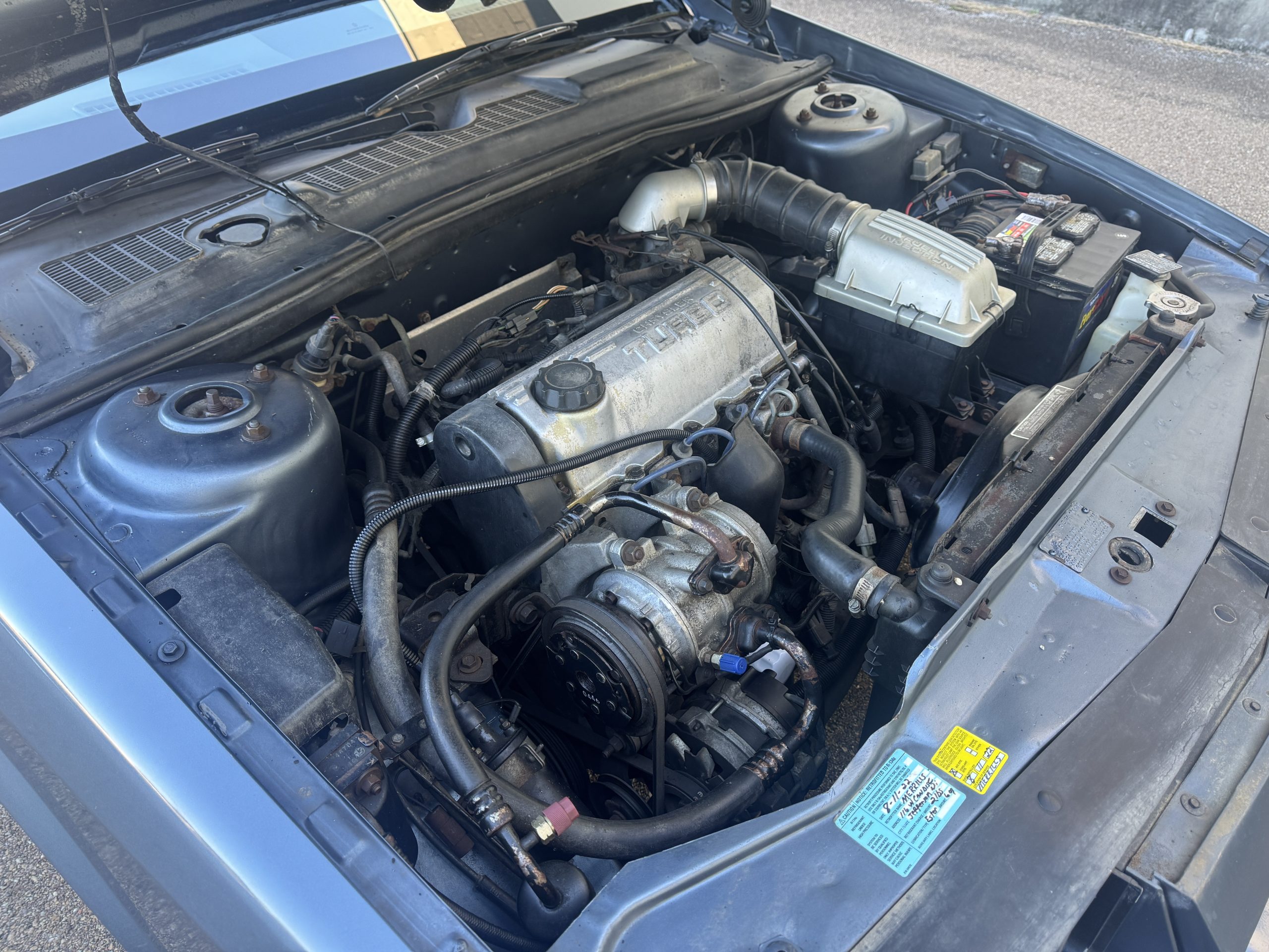 1986 Chrysler Laser XE