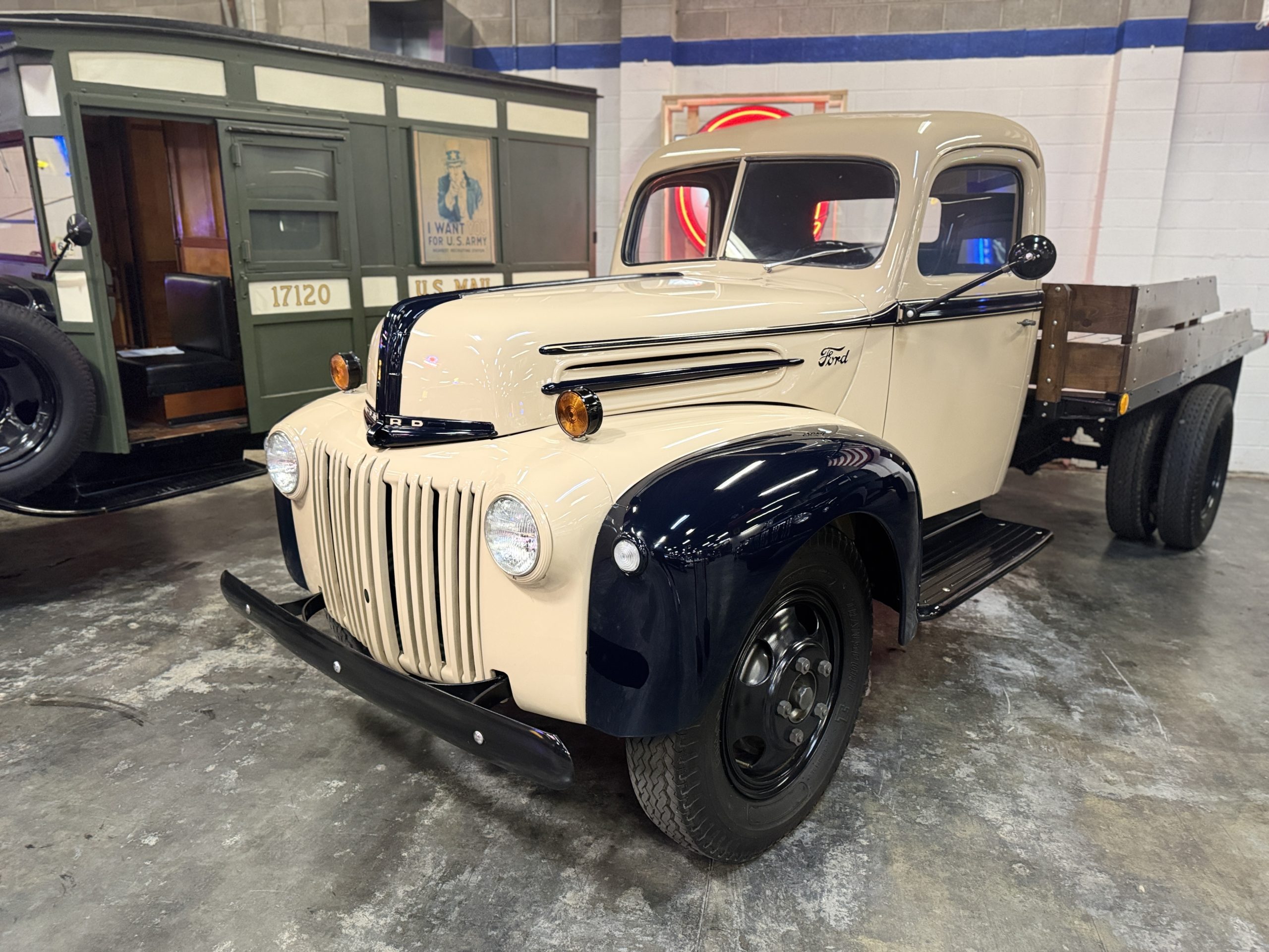 1947 Ford 1 Ton Flat Bed Truck