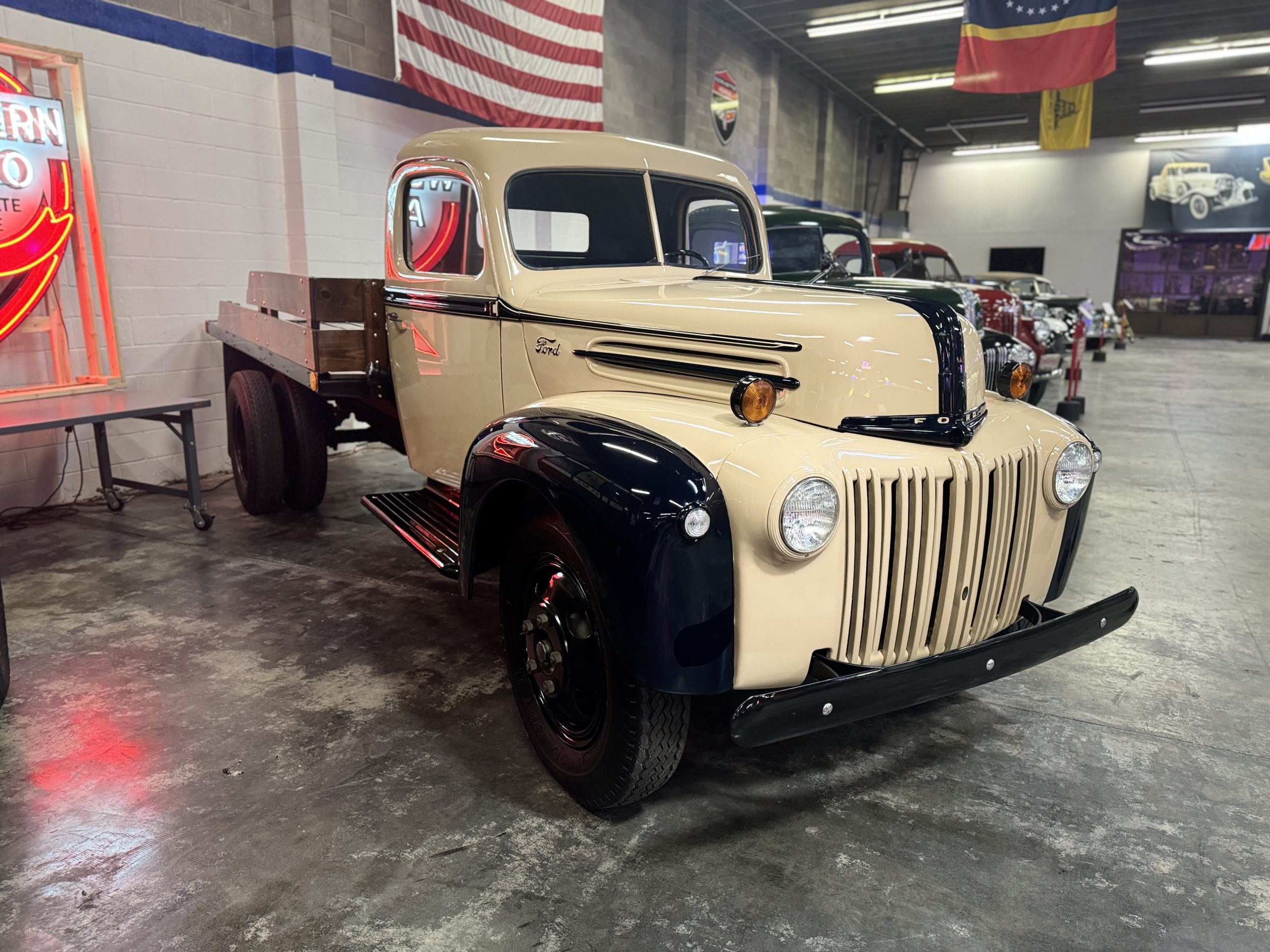 1947 Ford 1 Ton Flat Bed Truck