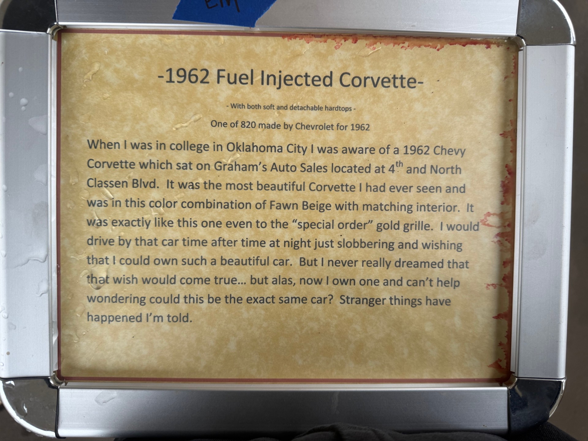 1962 Chevrolet Corvette